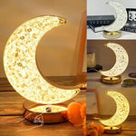 LAMPARA LED DE MESA DISEÑO LUNA 3 TONOS