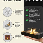 CHIMENEA DE MESA ELEGANTE PORTATIL